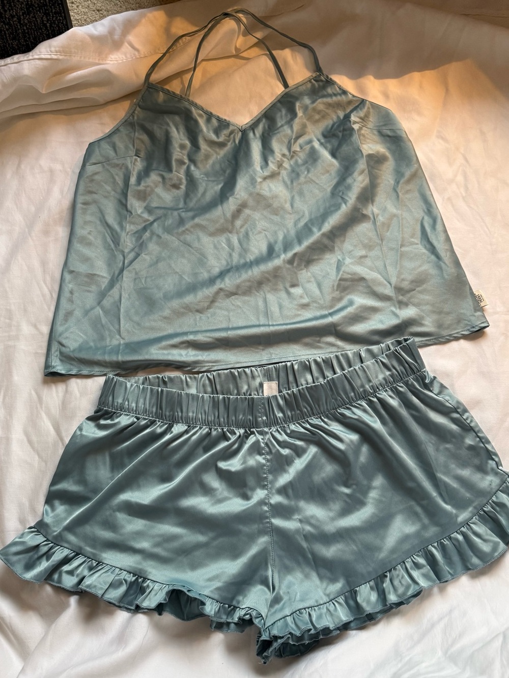 Chelsea Peers Bridesmaid Satin Cami and Short Pajama Set